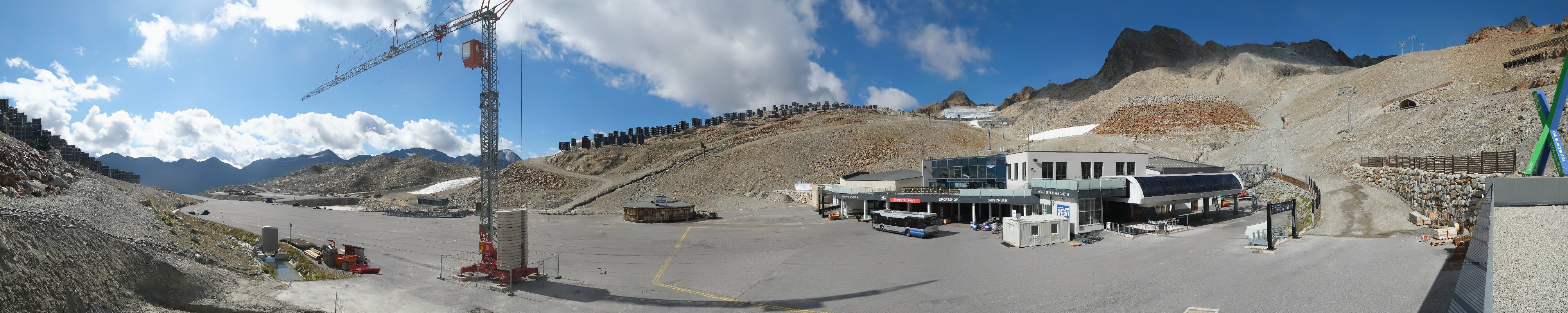 Archived image Webcam Tiefenbachgletscher Ötztal