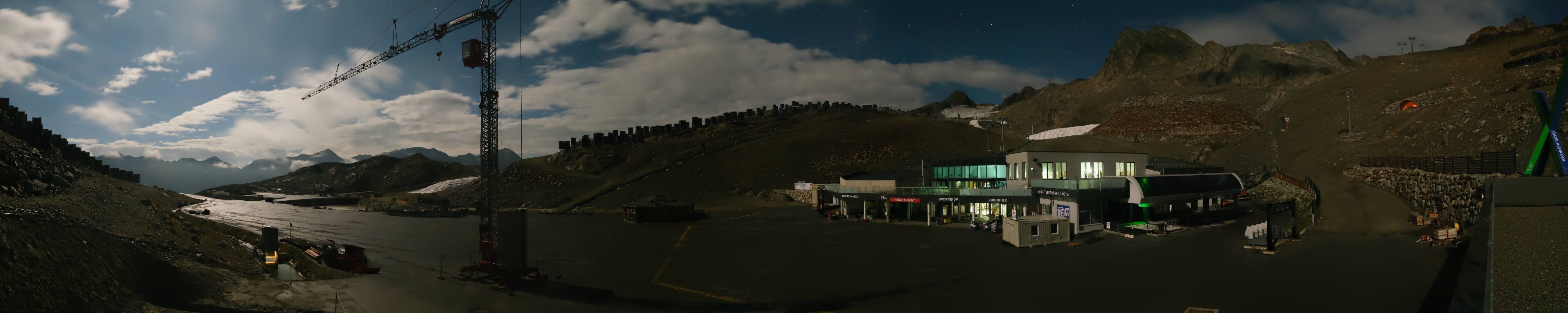 Archiv Foto Webcam Tiefenbachgletscher Ötztal