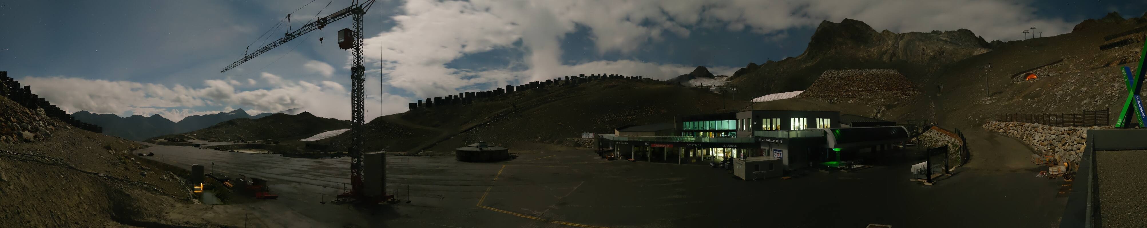 Archiv Foto Webcam Tiefenbachgletscher Ötztal