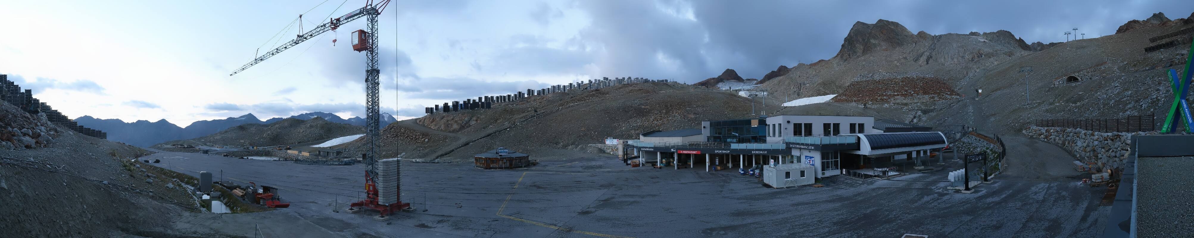 Archiv Foto Webcam Tiefenbachgletscher Ötztal