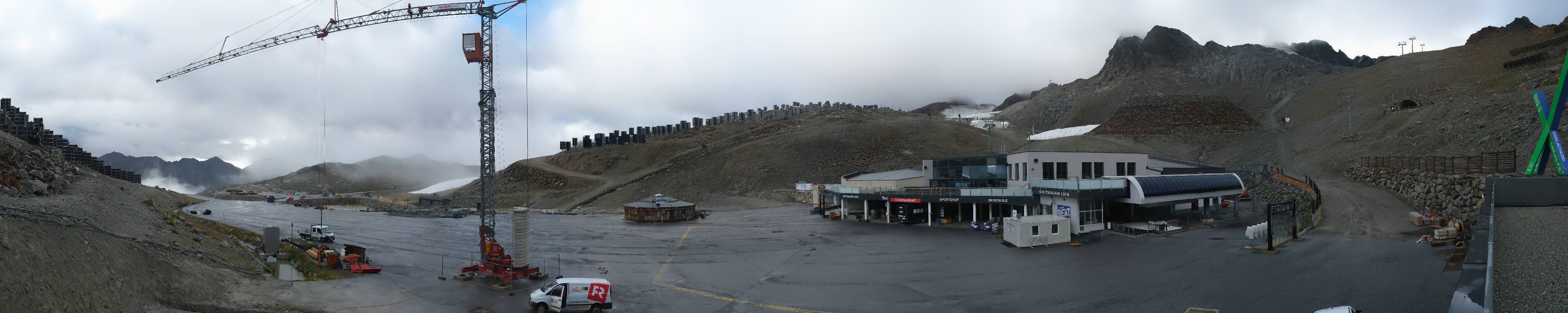 Archiv Foto Webcam Tiefenbachgletscher Ötztal