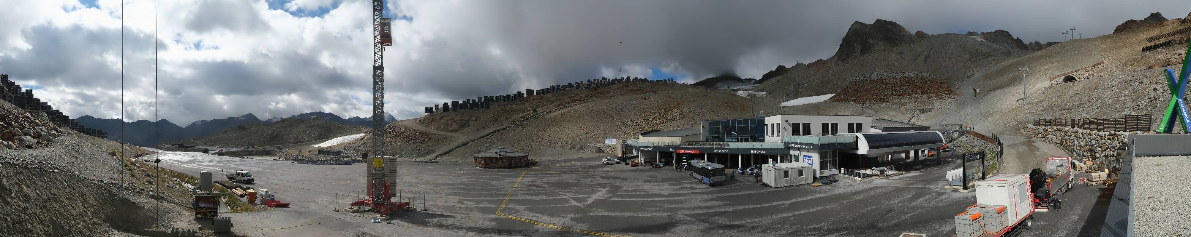 Archiv Foto Webcam Tiefenbachgletscher Ötztal