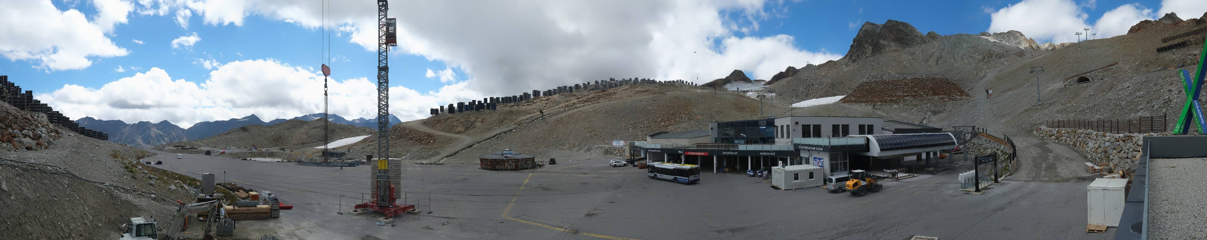 Archiv Foto Webcam Tiefenbachgletscher Ötztal