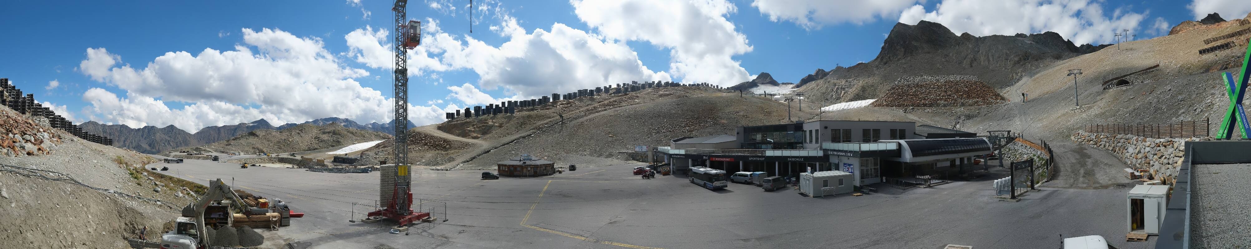 Archiv Foto Webcam Tiefenbachgletscher Ötztal