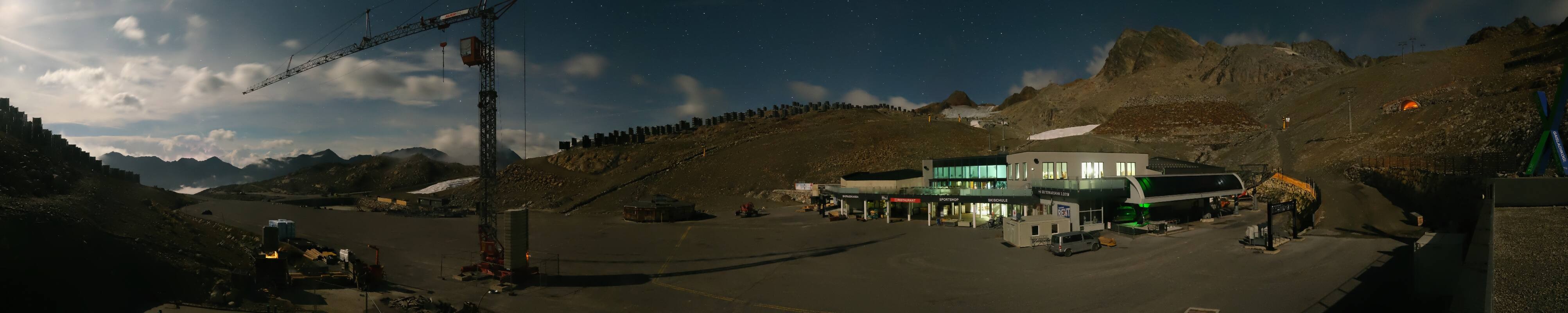 Archiv Foto Webcam Tiefenbachgletscher Ötztal