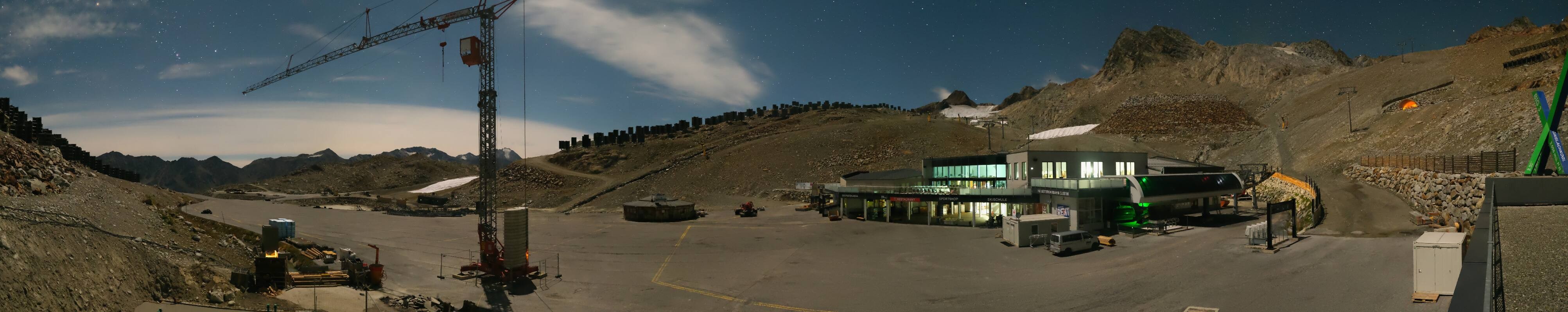 Archiv Foto Webcam Tiefenbachgletscher Ötztal