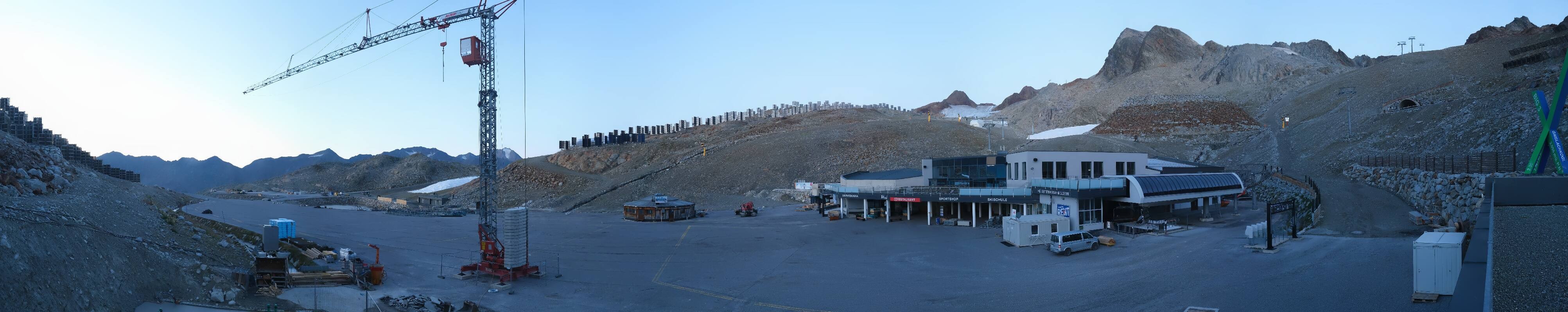 Archiv Foto Webcam Tiefenbachgletscher Ötztal