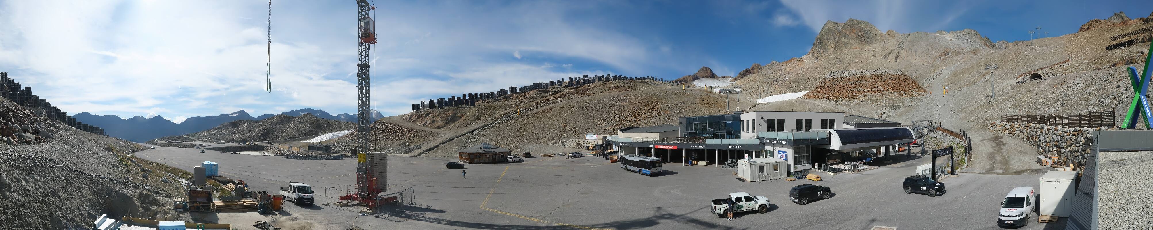 Archiv Foto Webcam Tiefenbachgletscher Ötztal