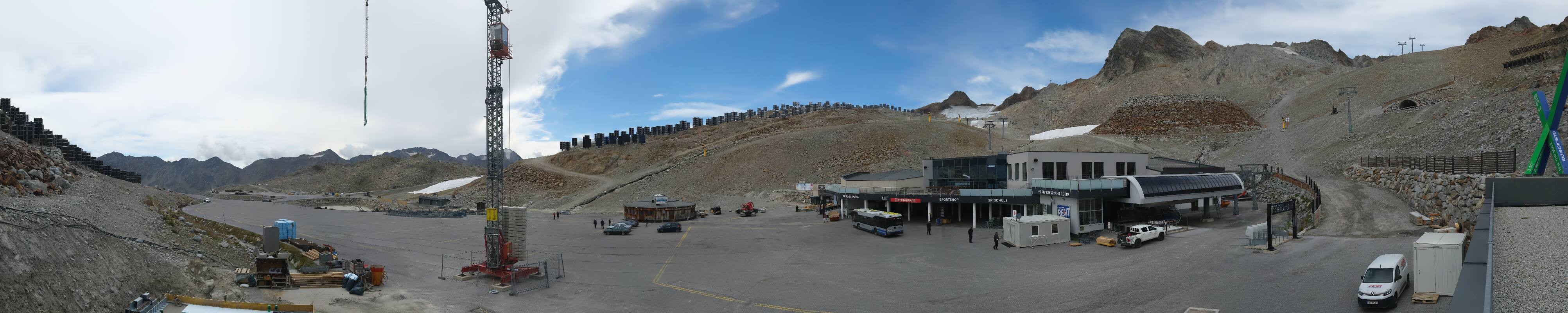 Archiv Foto Webcam Tiefenbachgletscher Ötztal
