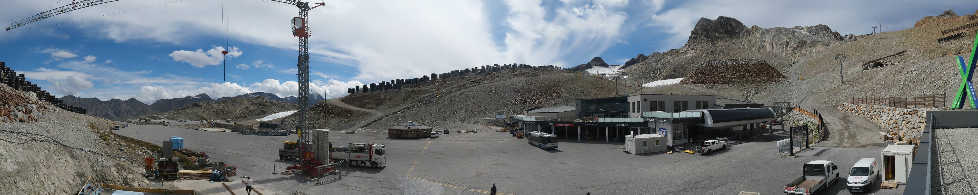 Archiv Foto Webcam Tiefenbachgletscher Ötztal