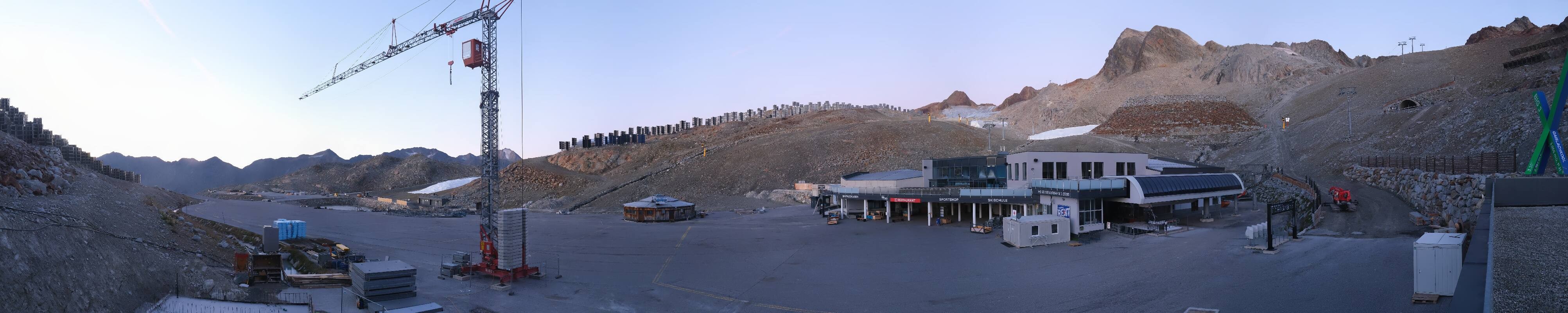 Archiv Foto Webcam Tiefenbachgletscher Ötztal