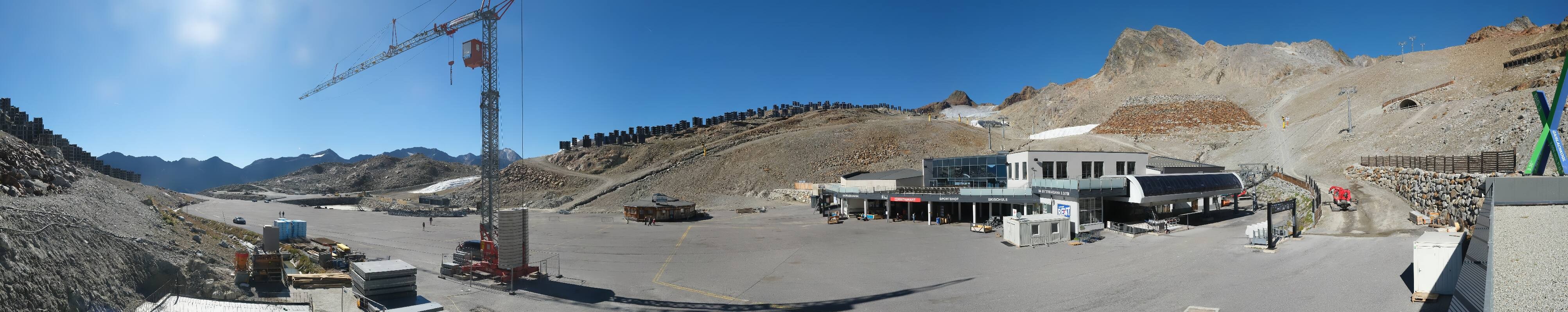 Archiv Foto Webcam Tiefenbachgletscher Ötztal