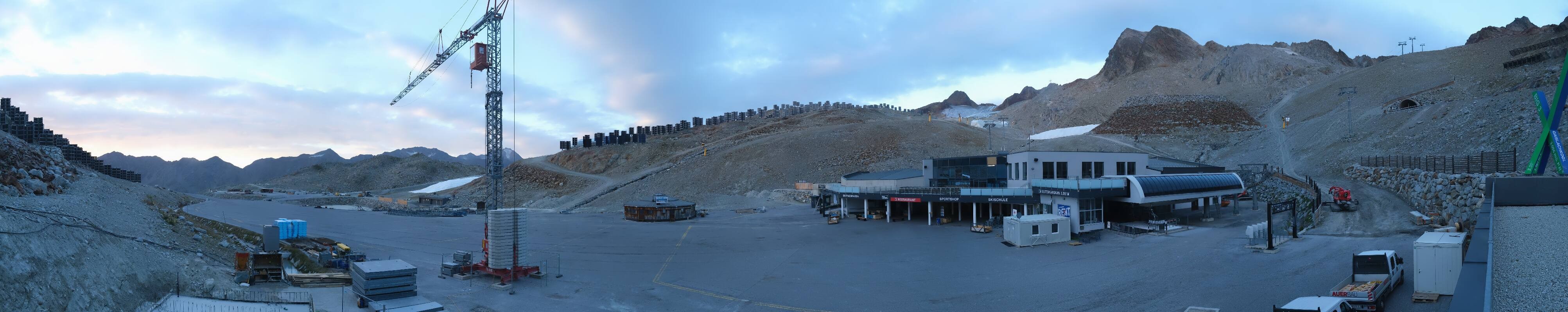 Archiv Foto Webcam Tiefenbachgletscher Ötztal