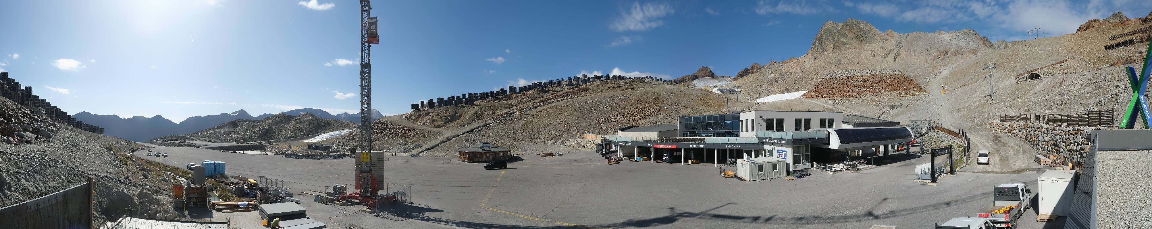 Archiv Foto Webcam Tiefenbachgletscher Ötztal