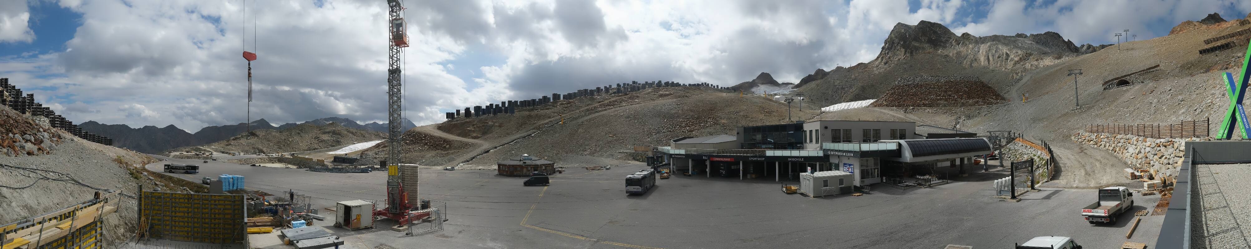 Archiv Foto Webcam Tiefenbachgletscher Ötztal