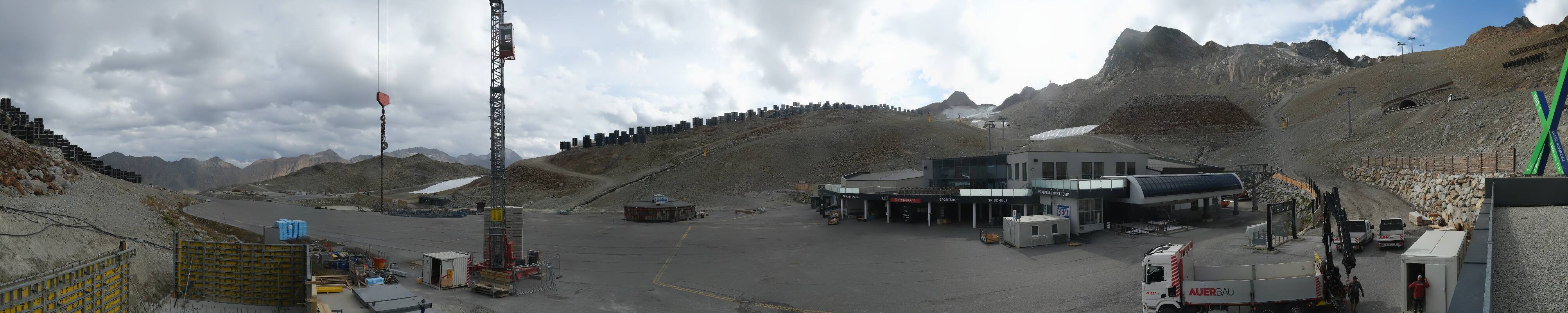 Archiv Foto Webcam Tiefenbachgletscher Ötztal