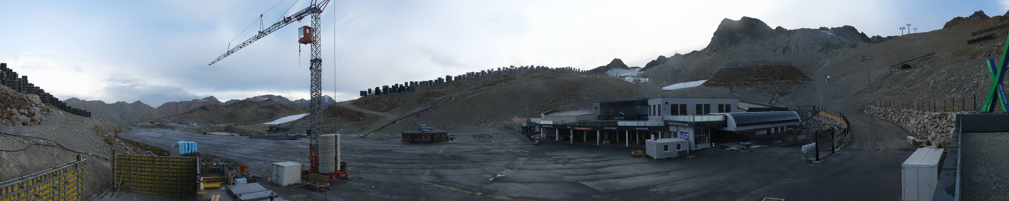 Archiv Foto Webcam Tiefenbachgletscher Ötztal