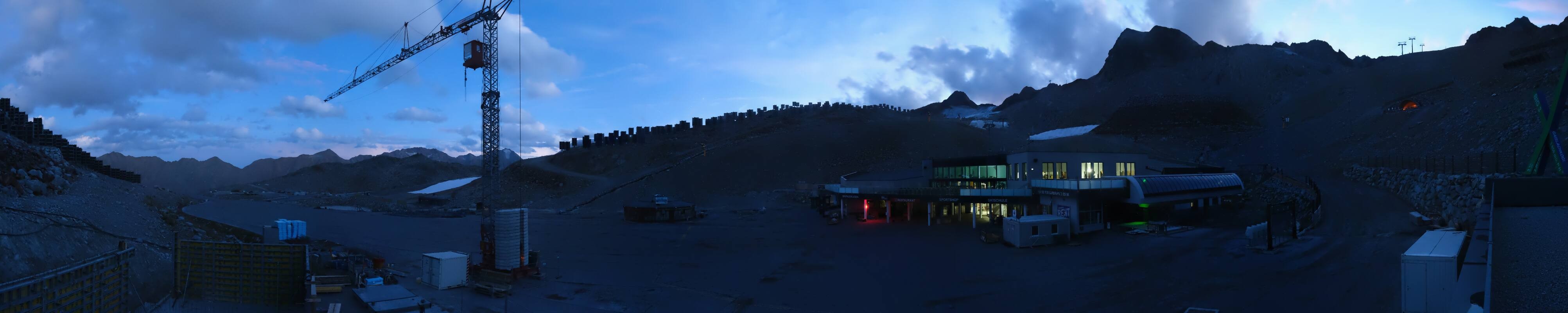 Archiv Foto Webcam Tiefenbachgletscher Ötztal
