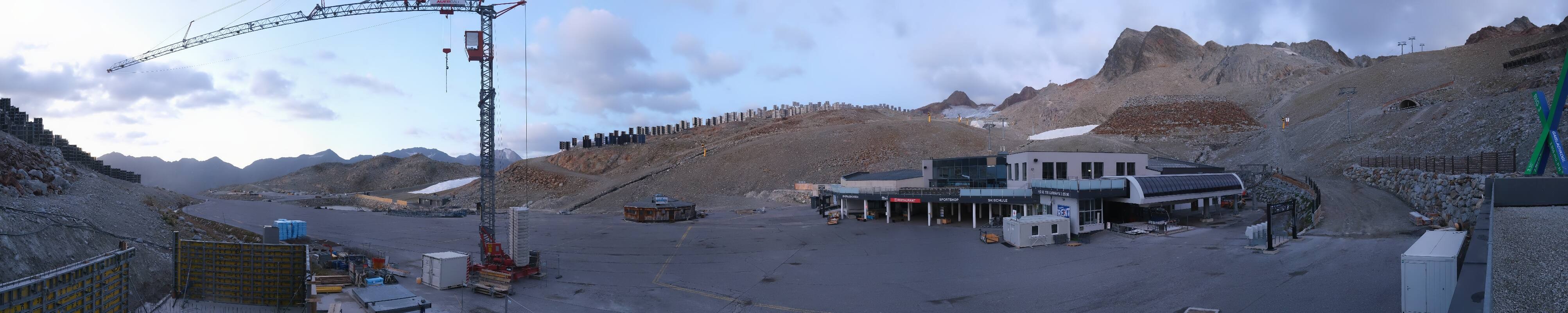 Archiv Foto Webcam Tiefenbachgletscher Ötztal