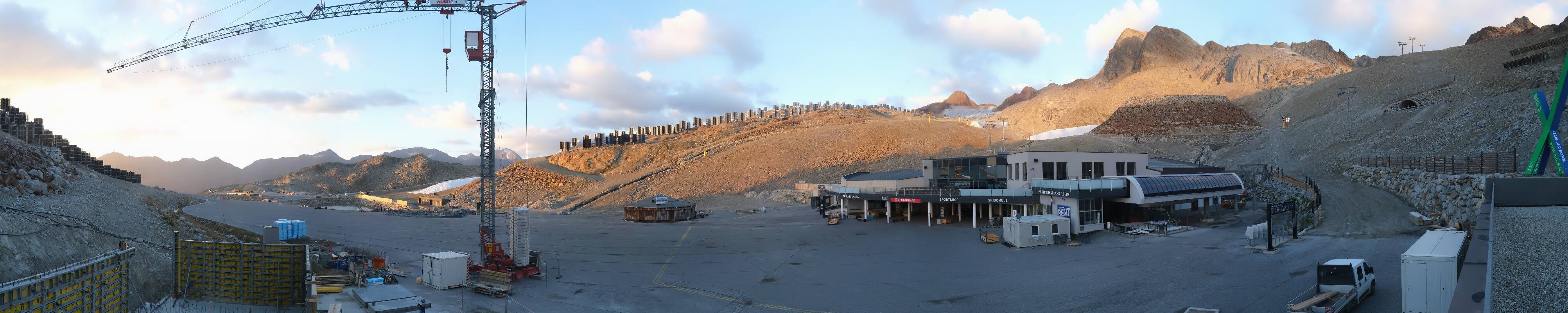 Archiv Foto Webcam Tiefenbachgletscher Ötztal