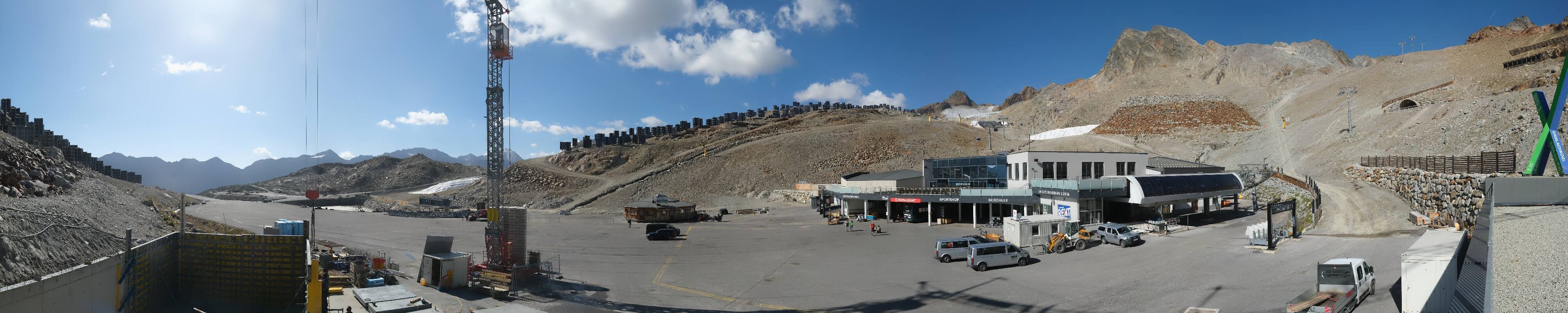 Archiv Foto Webcam Tiefenbachgletscher Ötztal