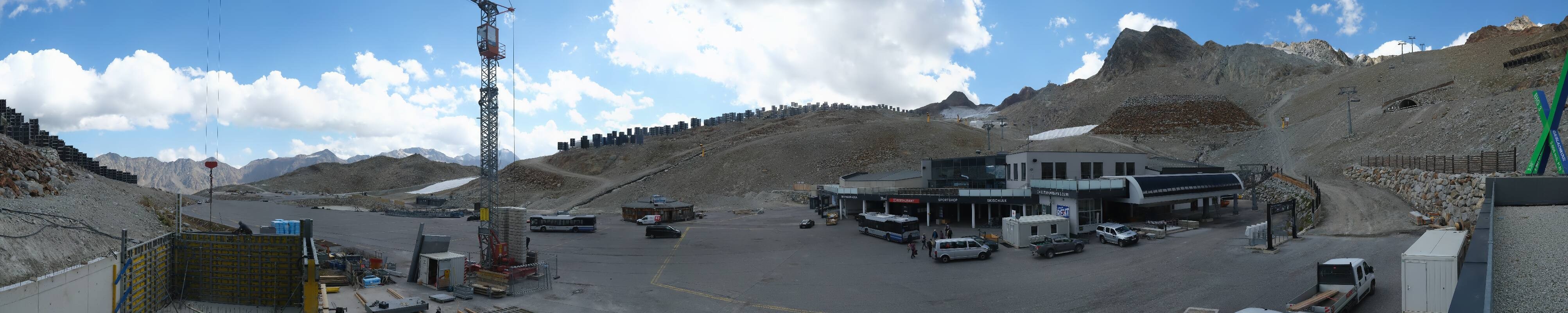Archiv Foto Webcam Tiefenbachgletscher Ötztal