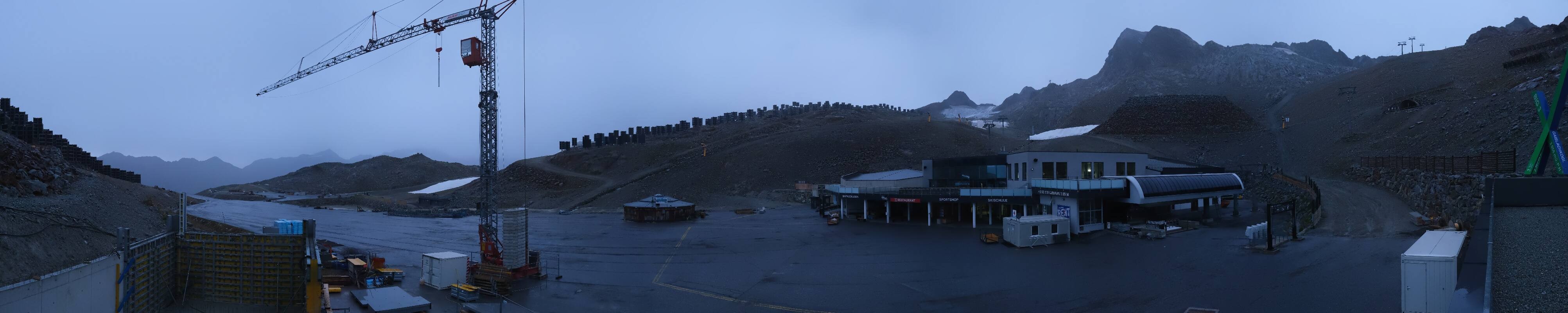 Archiv Foto Webcam Tiefenbachgletscher Ötztal