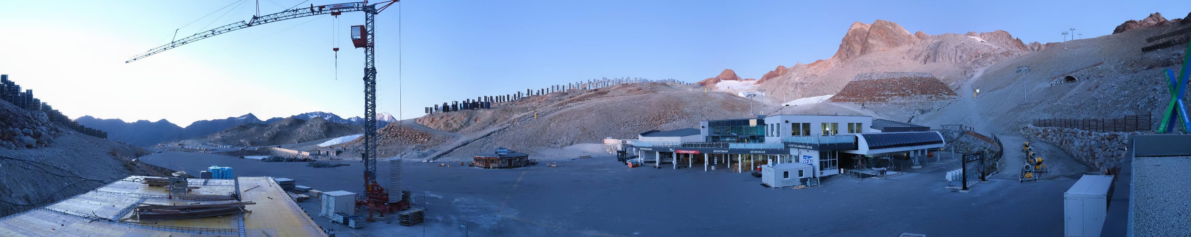 Archiv Foto Webcam Tiefenbachgletscher Ötztal