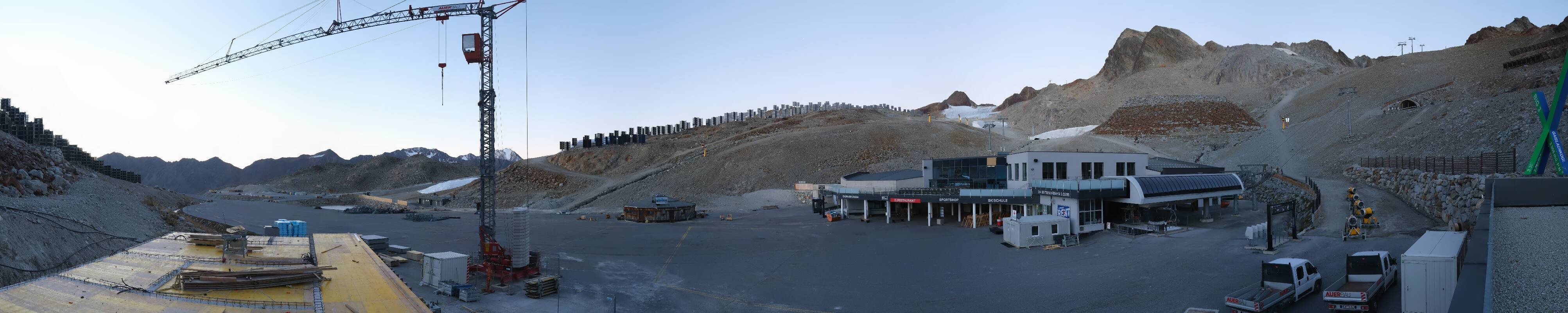 Archiv Foto Webcam Tiefenbachgletscher Ötztal