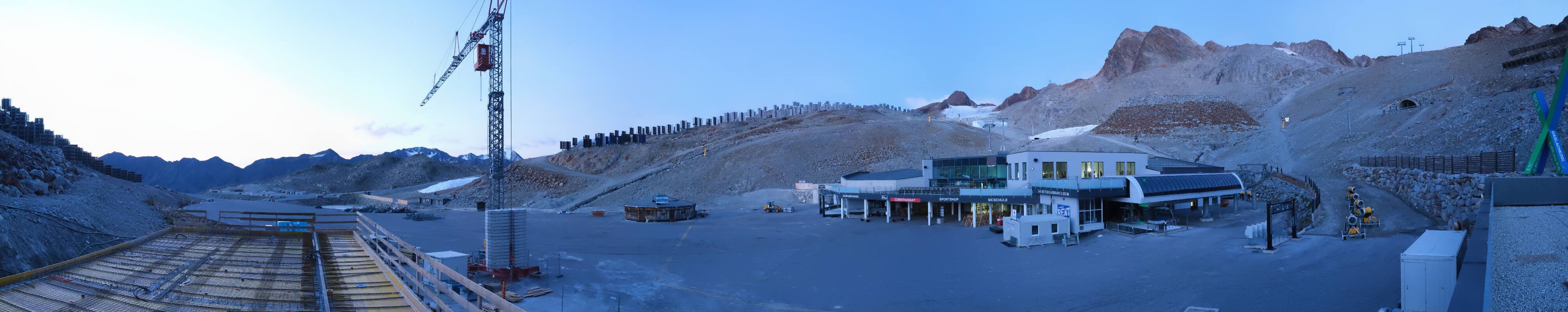 Archiv Foto Webcam Tiefenbachgletscher Ötztal