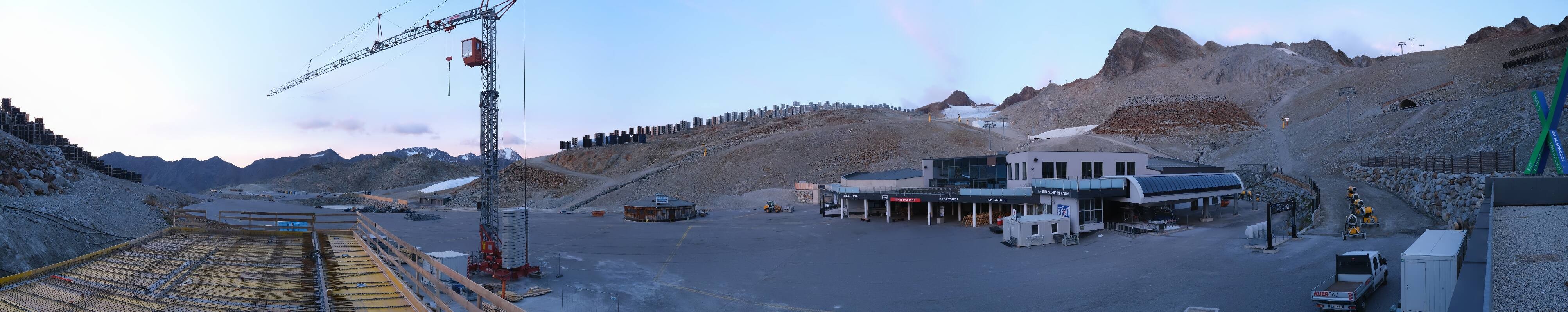 Archiv Foto Webcam Tiefenbachgletscher Ötztal