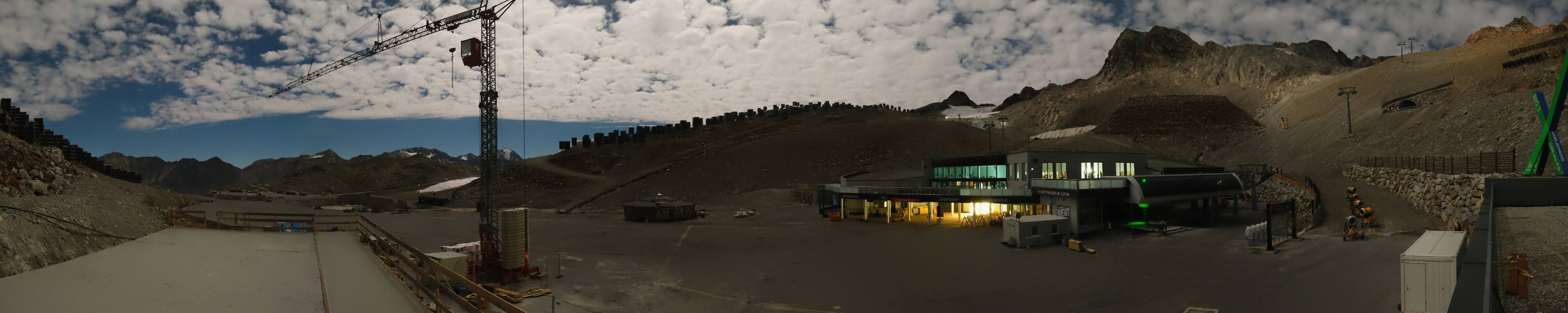 Archiv Foto Webcam Tiefenbachgletscher Ötztal