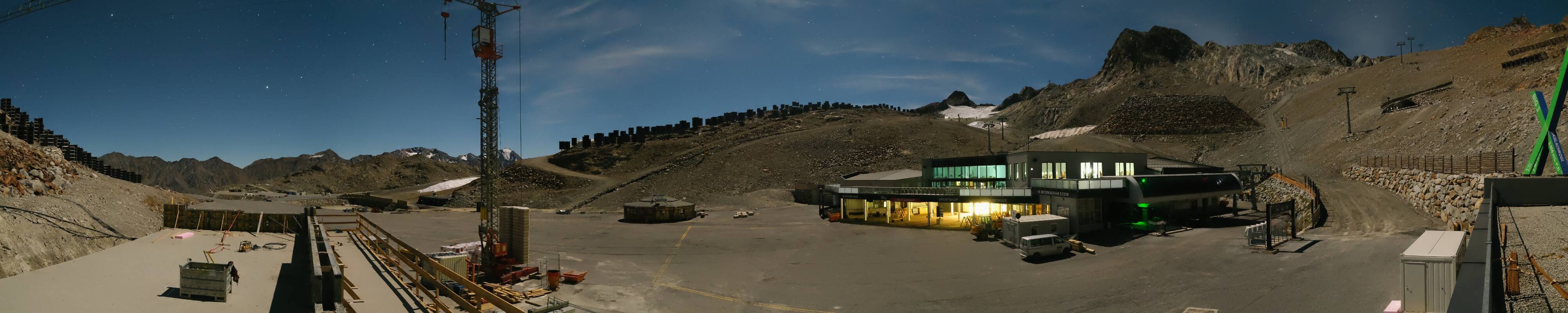 Archiv Foto Webcam Tiefenbachgletscher Ötztal