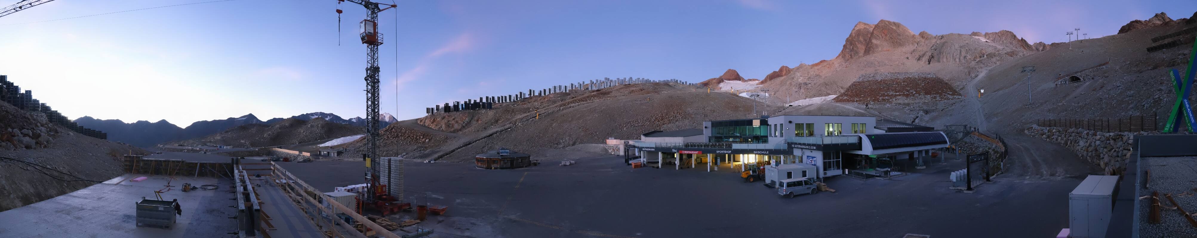 Archiv Foto Webcam Tiefenbachgletscher Ötztal