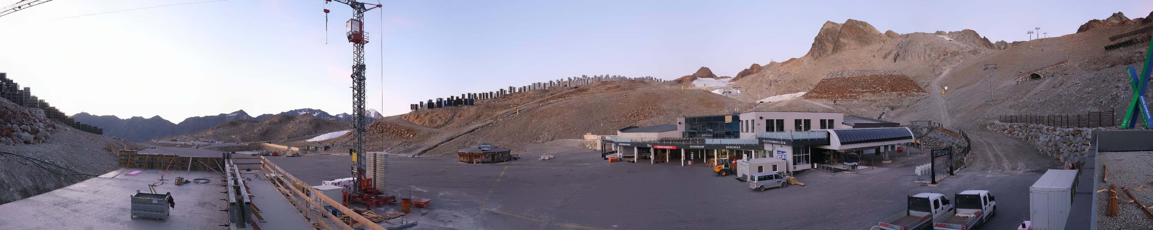 Archiv Foto Webcam Tiefenbachgletscher Ötztal