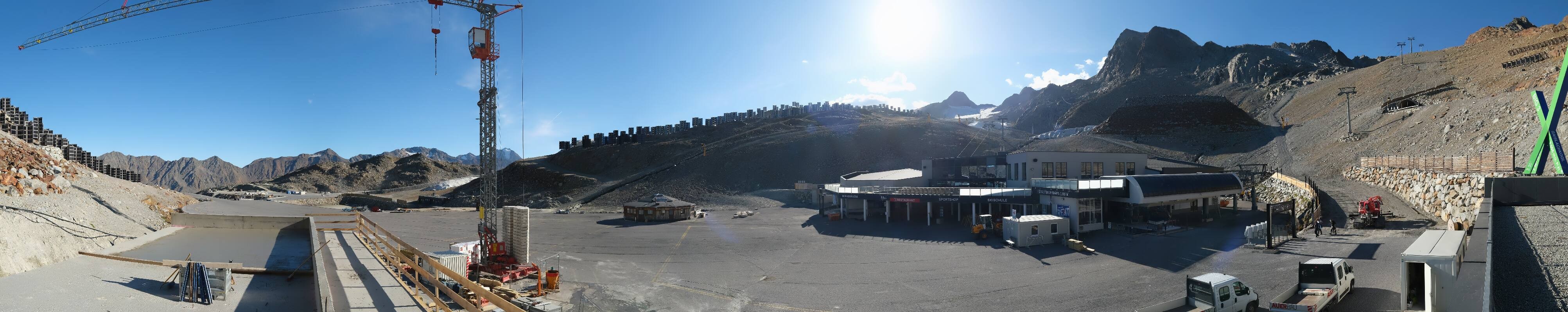 Archiv Foto Webcam Tiefenbachgletscher Ötztal