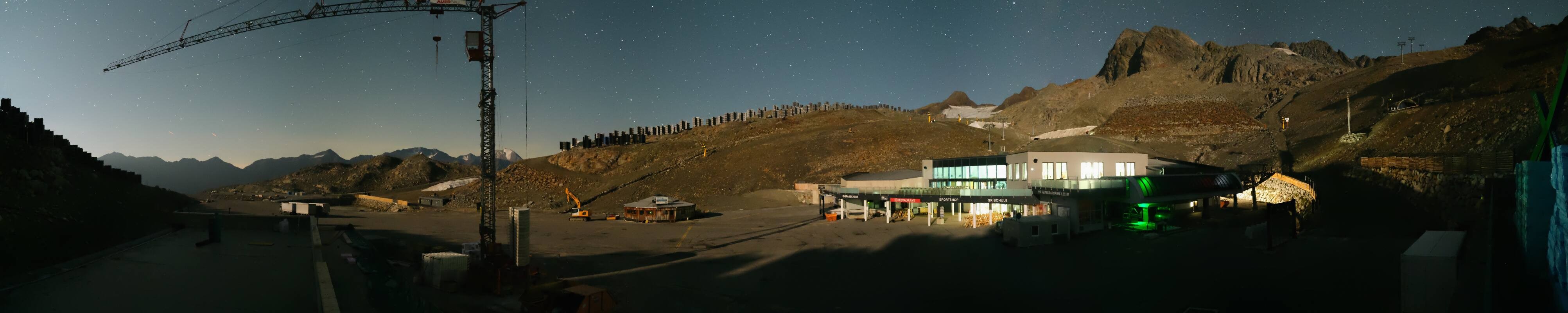 Archived image Webcam Tiefenbachgletscher Ötztal