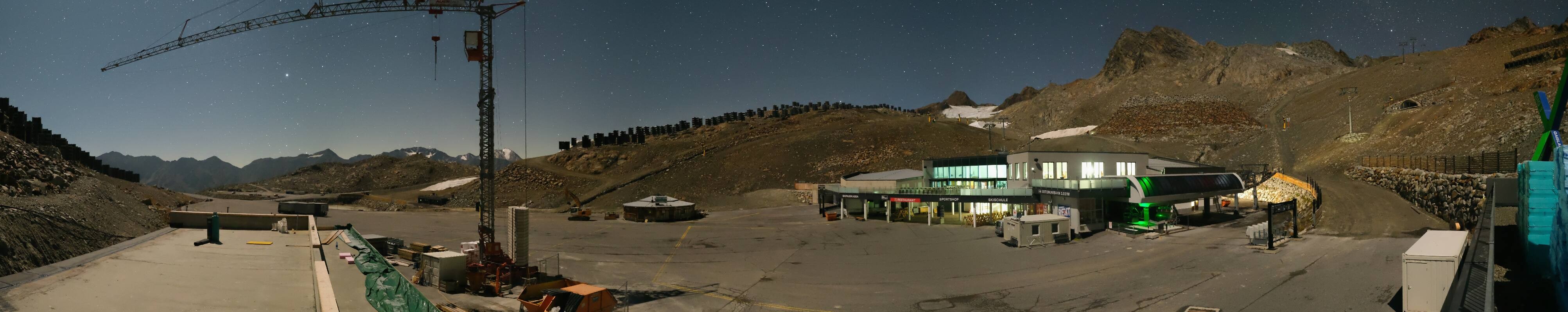 Archived image Webcam Tiefenbachgletscher Ötztal