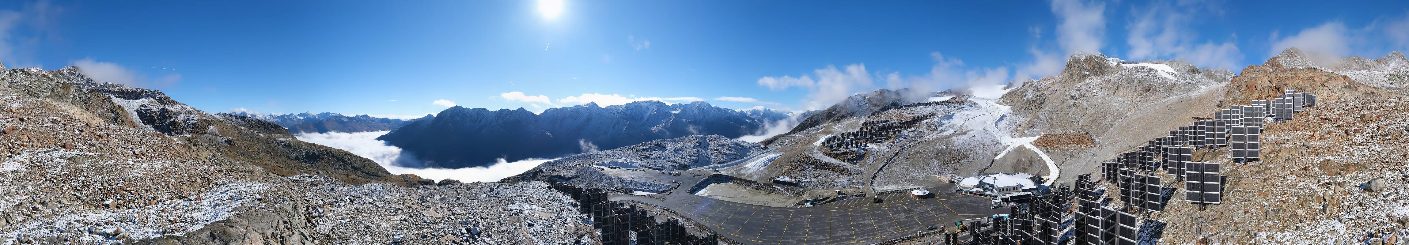 Archiv Foto Webcam Tiefenbachgletscher Ötztal