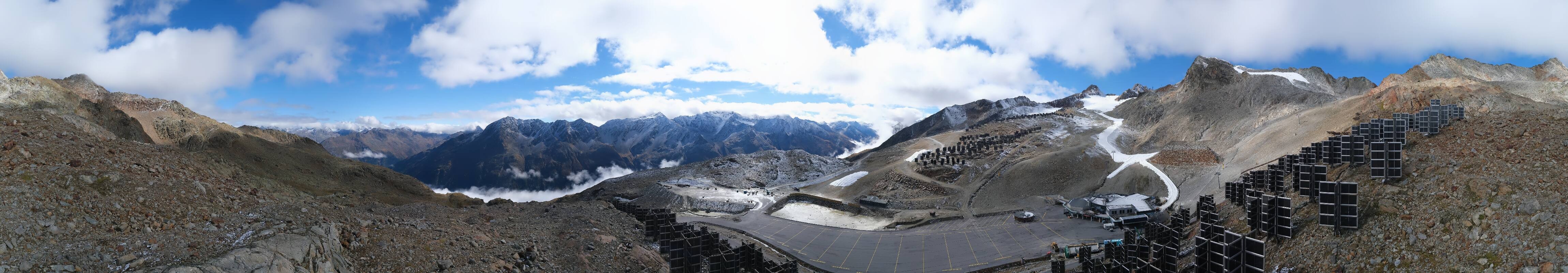Archiv Foto Webcam Tiefenbachgletscher Ötztal