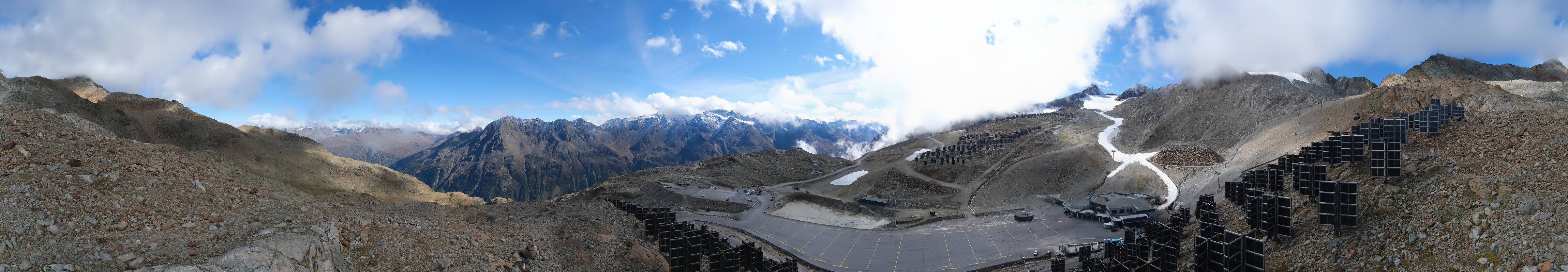 Archiv Foto Webcam Tiefenbachgletscher Ötztal
