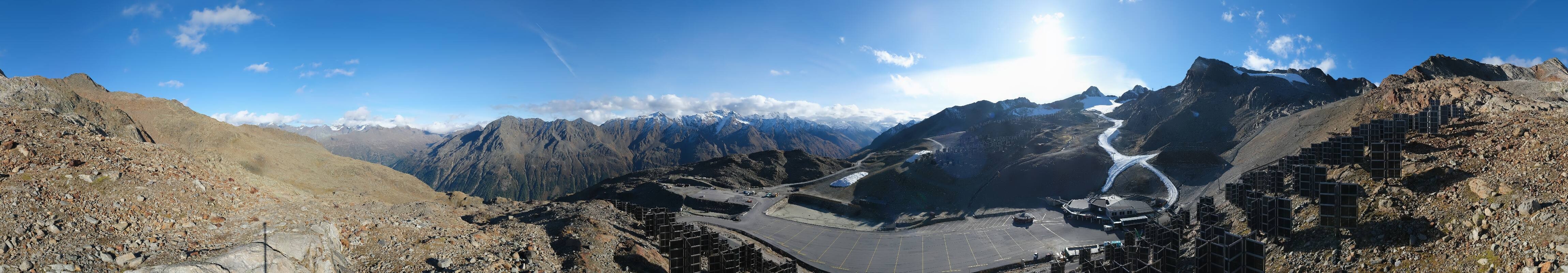 Archiv Foto Webcam Tiefenbachgletscher Ötztal