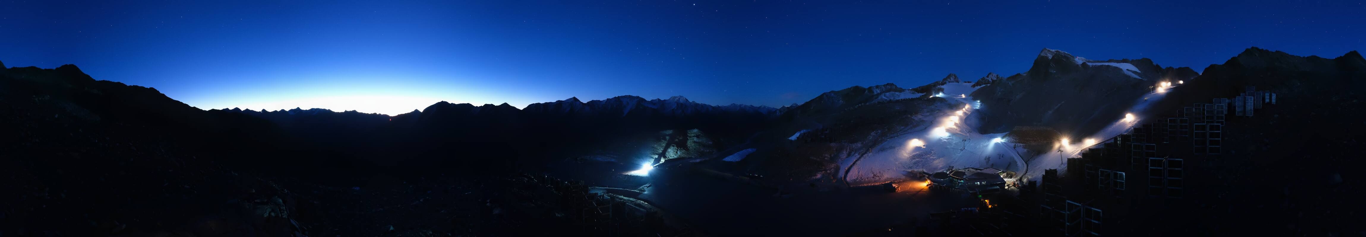 Archiv Foto Webcam Tiefenbachgletscher Ötztal