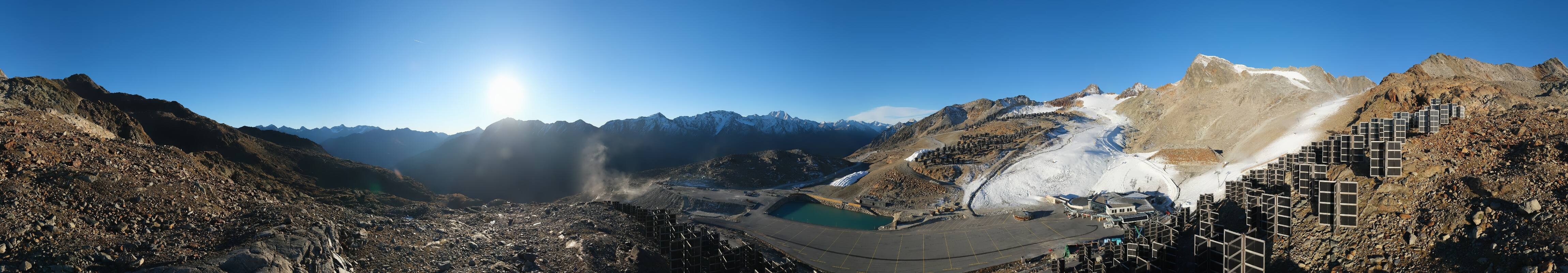 Archiv Foto Webcam Tiefenbachgletscher Ötztal