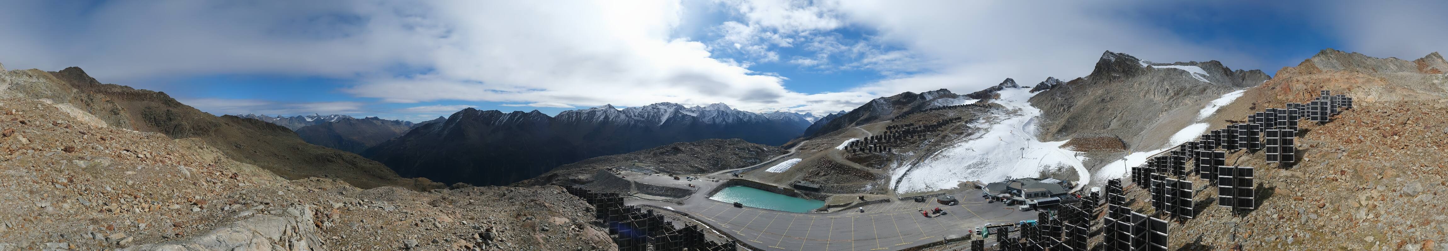 Archiv Foto Webcam Tiefenbachgletscher Ötztal