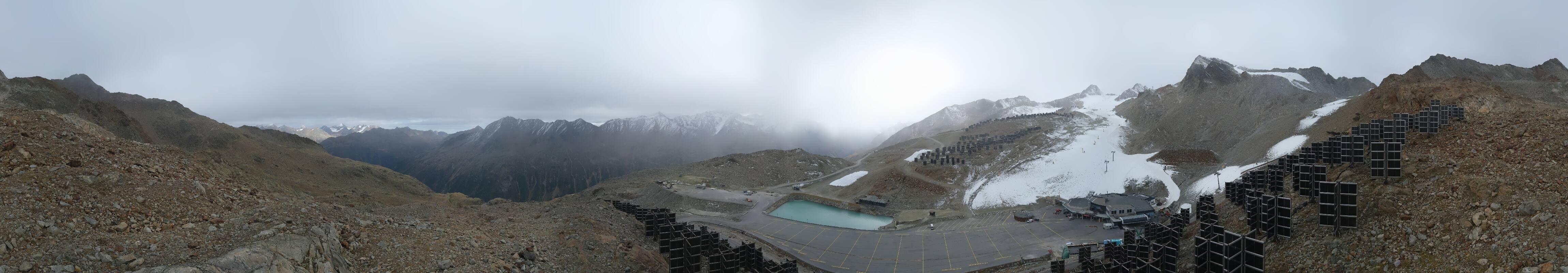 Archiv Foto Webcam Tiefenbachgletscher Ötztal