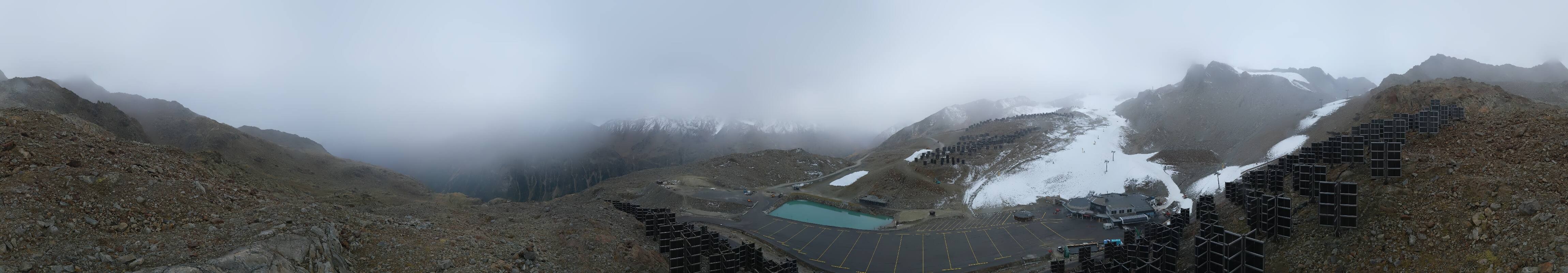 Archiv Foto Webcam Tiefenbachgletscher Ötztal