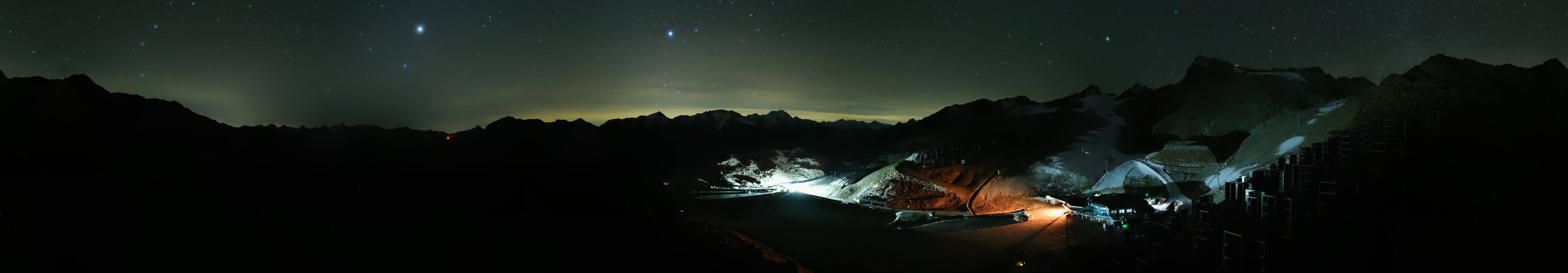 Archiv Foto Webcam Tiefenbachgletscher Ötztal