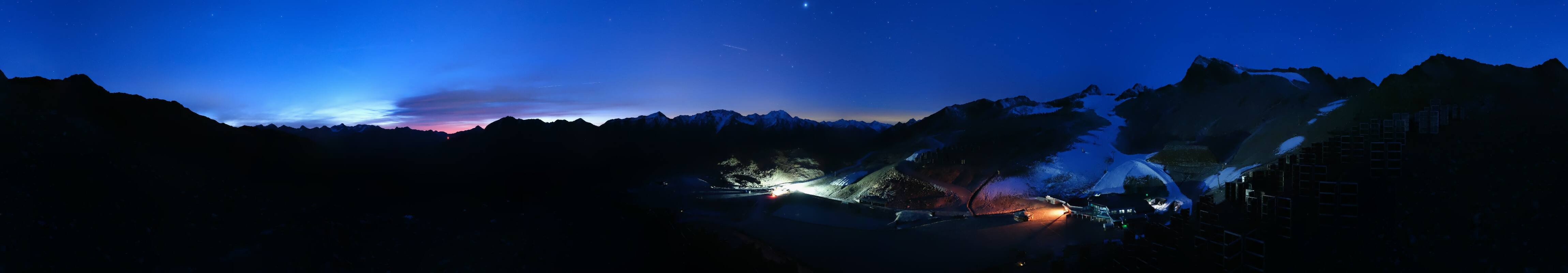 Archiv Foto Webcam Tiefenbachgletscher Ötztal