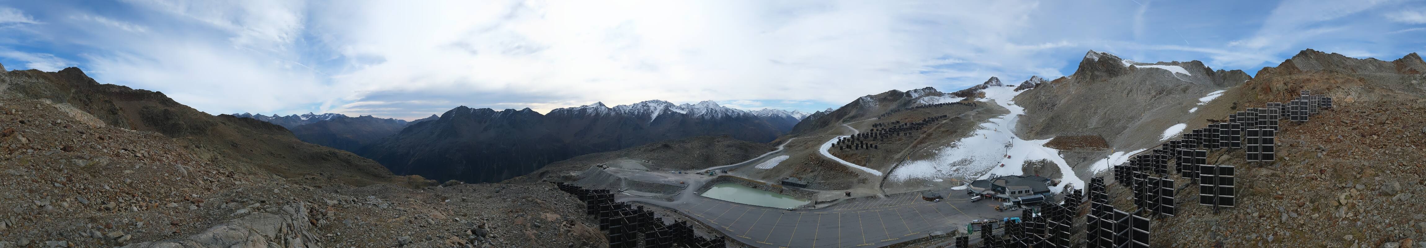 Archiv Foto Webcam Tiefenbachgletscher Ötztal